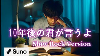 10年後の君が言うよ (Slow Rock Version)　Suno AIで生成　受験生応援ソング