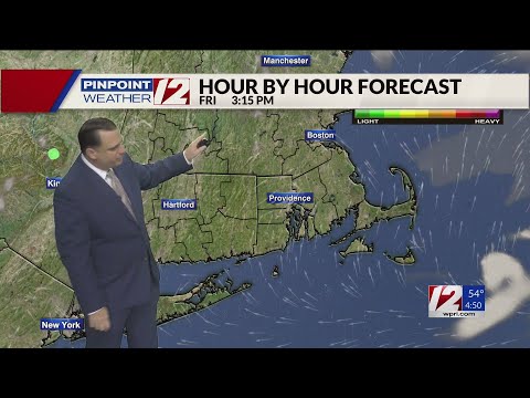 Pronóstico del tiempo WPRI 12 para el 13/9/24: Hoy volverá a hacer buen tiempo con sol brumoso