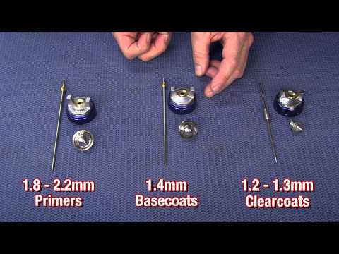 Easy Tips for Painting a Car – HVLP Paint Gun Needle and Nozzles Explained – Eastwood