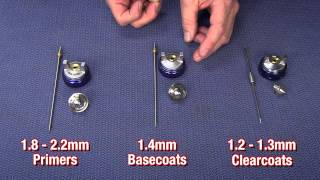 Simple Tips For Painting A Car - HVLP Paint Gun Needle & Nozzles Explained - Eas