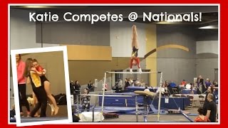 National Judge's Cup | Gymnast Competes on Injured Ankle | Flippin' Katie