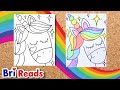 How to Draw a UNICORN for Kids | Easy Step by Step Tutorial | Draw Along with Bri Reads