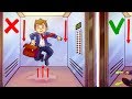 The Only Way to Survive in a Free Falling Elevator The Only Way to Survive in a Free Falling Elevator