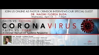 Coronavirus - see cc for english closed caption - Faith vs. Fear / Facts vs. Fiction - Dr. Naomi