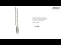 Cobbett Handle With 2 Boxes of 10 Sterile 158mm Stainless Steel Skin Graft Blades 9905