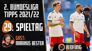 "Beidfüßig" 2. Liga Tipps - Prognose 29. Spieltag | Mit Marinus Bester