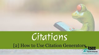 2 Citations How To Use A Citation Generator Easybib Citation Machine