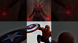 Scarlet Witch Vs Avengers #shorts #ironman #thor #spiderman #mcu