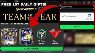 HOW TO GET REDEEM CODE PACKS EVERY DAY IN FC MOBILE 25?! DO THIS FOR FREE TOTY REWARDS DAILY!