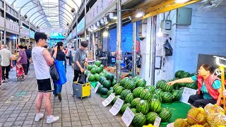 SEOUL 4K | 청량리 청과물 도매시장, 수산시장 그리고 경동시장 주말 아침 거리 모습 | Cheongnyangni and Gyeongdong Market street