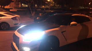 GTR VS GTR CRIME .... $4400 pot FIGHT!!!!