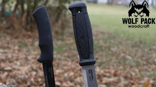 Mora Garberg Vs Mora Bushcraft Black