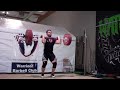 sean 130kg clean and jerk