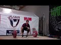 sean 130kg clean and jerk