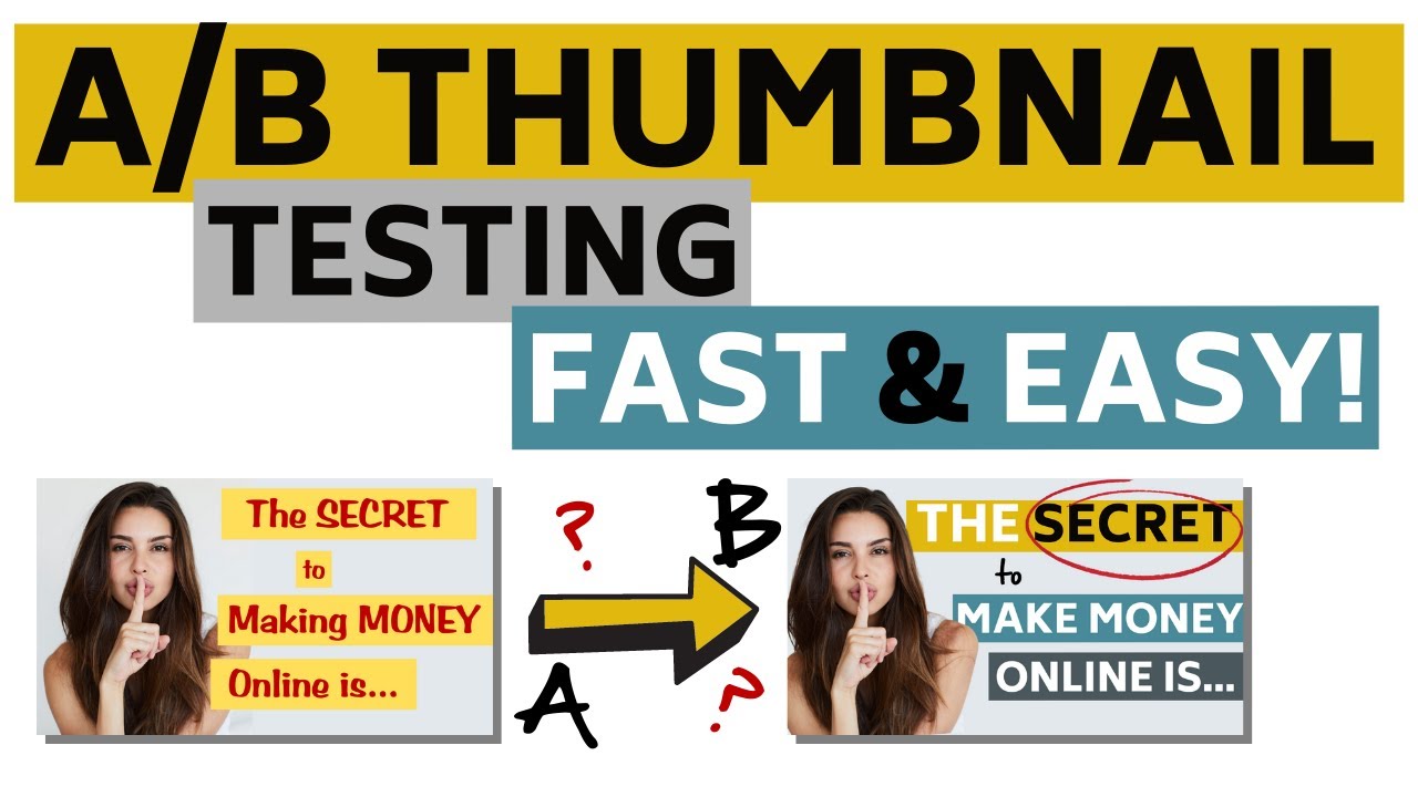 YouTube A/B Testing With THUMBNAIL BLASTER — How EASY To DO! - YouTube