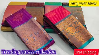 🥰😍கண்ணைக்கவரும் Party Weare Sarees Collection (23.01.2025) Multiple Available Sarees ❤️