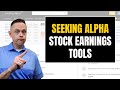 Seeking Alpha Review: Stock Earnings Reports