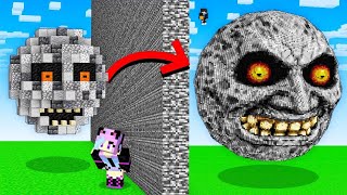I Cheated With THE *MOON WAKES UP* in Minecraft Build Battle!