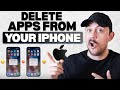 How to Delete Apps on iPhone (Free Up Space & Clean Your Home Screen Fast)