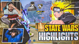 STATE WAR HIGHLIGHTS BY ZAP FF 🏆👑 CHORE NCR AALE 💪 ||