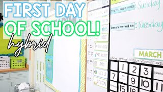 First Day of IN PERSON Teaching!! - Vlog