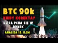 BTC 90k - KIEDY KORETKA? ULICA PCHA SIĘ W RYNEK - ANALiza 12.11.24