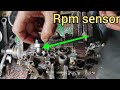 how to Toyota 1hz engine diesel pump rpm sensor fitting - 1hz 2c 3c 2l 3l rpm same sensor