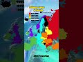 Minimum wages in Europe #mapping #youtubeshorts #europe #youtube #map #maps #economy #wages #shorts