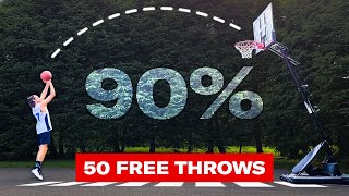 Can this Average Guy Shoot 90% from the Free Throw Line? (Ft. Ray Allen) | Above Average Joe