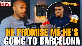 💥BOMBSHELL🔥 THIERRY HENRY BLOWS BOMB😱 MBAPPE TO BARCELONA NOT REAL MADRID😳 BARCELONA NEWS TODAY!