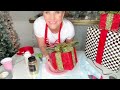 🎄new diy christmas garland front porch wreath box