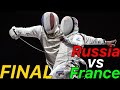 Tokyo 2021 [FINAL] France v Russia | Olympic Fencing | Men's Foil Team Highlights