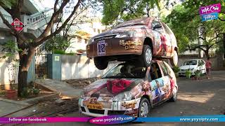 Krishnarjuna Yuddham Dual Car Promotion | Nani | Anupama Parameswaran | YOYO Cine Talkies