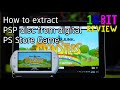 How to extract PSP disc, from digital PS Store Game - 16 Bit Guide