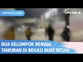 Tawuran Dua Kelompok Remaja di Bekasi Buat Warga Resah | Liputan 6