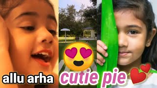 Allu Arjun's daughter// allu arha and allu ayan// cute videos