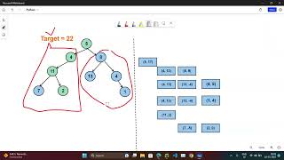 Leetcode # 112. Path Sum (Python Recursive and Iterative)