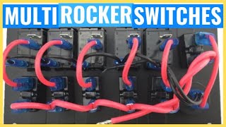 How to Wire MULTIPLE 12V LED Rocker Switches [Simple Guide and Wiring Explanation]