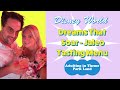 Watching Disney's NEW nighttime Dreams That Soar show at Disney Springs from Jaleo!