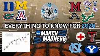 IMPORTANT Things to Know for 2026 March Madness (pt 1/3)