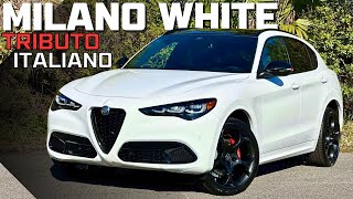 2025 Alfa Romeo Stelvio Tributo Italiano Reveals New Trim and Milano Paint Color