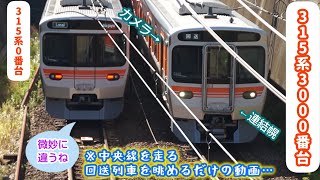 【JR東海315系3000番台・神領車両区への回送集】関西線から中央線・神領車両区への回送列車を集めただけの動画です。