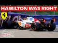 Hamilton's Upgrade EXPOSED The Real Reason Leclerc CRASHED: Ferrari Has A Massive Problem!