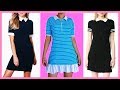 DIY - TRANSFORMEI CAMISA EM VESTIDO LINDO E FÁCIL