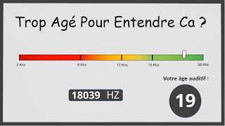 Quel Age Ont Vos Oreilles ? Test Auditif