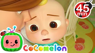 Sick Song 45 MIN LOOP | More Nursery Rhymes \u0026 Kids Songs - CoComelon