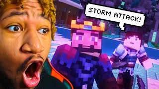 WITHER STORM ATTACK (Minecraft Animation) REACTION! @SquaredMediaAnimations