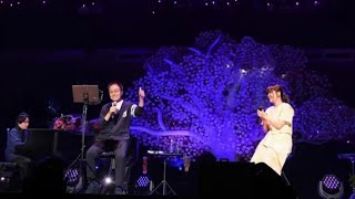 ２人組グループ・いきものがかりが２日、東京・北の丸公園の日本武道館で結成２５周年の初の弾き語りライブ..