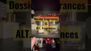 Dossier Fragrances VS ALT. Fragrances #Shorts