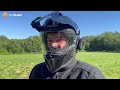 test du casque ls2 mx701 explorer carbon par morgan chez moto axxe royan